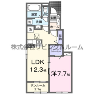 【間取り】 | プレミアコート佐原Ⅱ