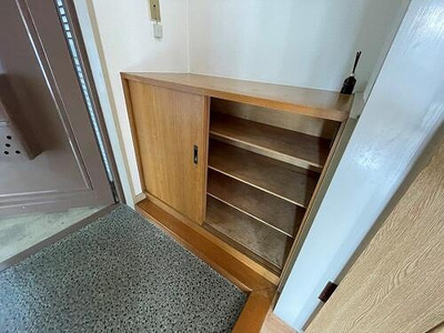 【玄関】 | コーポエルム | 靴棚あり