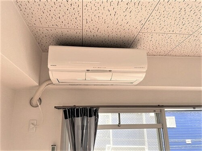 【設備】 | コーポエルム | 【新品】2023年7月 エアコン新設