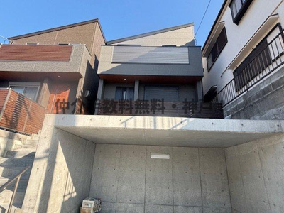 【外観】 | 神戸市須磨区白川台3丁目　新築戸建　仲介手数料無料！ | 須磨区白川台3　新築　仲介手数料無料！