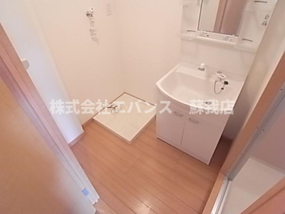 【洗面所】 | フォレストコート青葉 | 広い洗面スペース