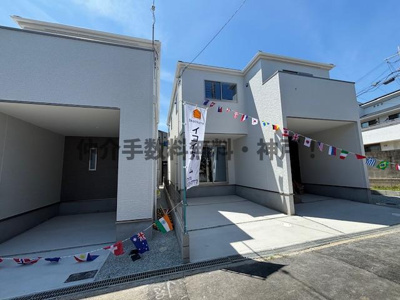 【外観】 | 明石市東野町　新築戸建1号棟　仲介手数料無料！ | 明石市東野町　新築1号棟　仲介手数料無料！