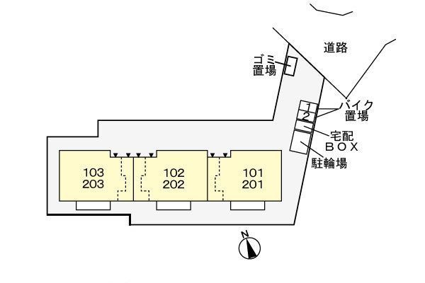 シャ・ミニョン・キナの区画図