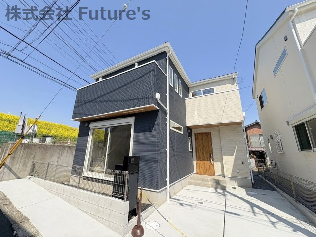 流山市流山3丁目　新築戸建　全2棟　A号棟の外観|「平和台」駅徒歩6分の好立地！商業施設も充実！