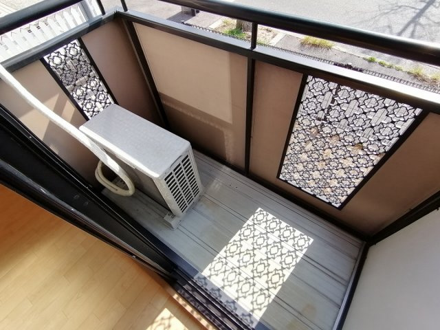 神戸市須磨区多井畑東町のアパートのバルコニー|バルコニー