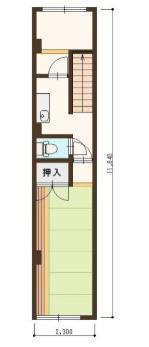 千船駅前貸店舗の間取り|105.36㎡