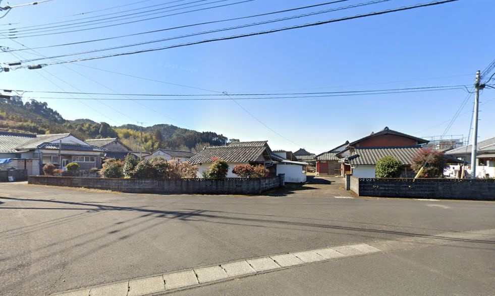 都城市安久町の売地の外観