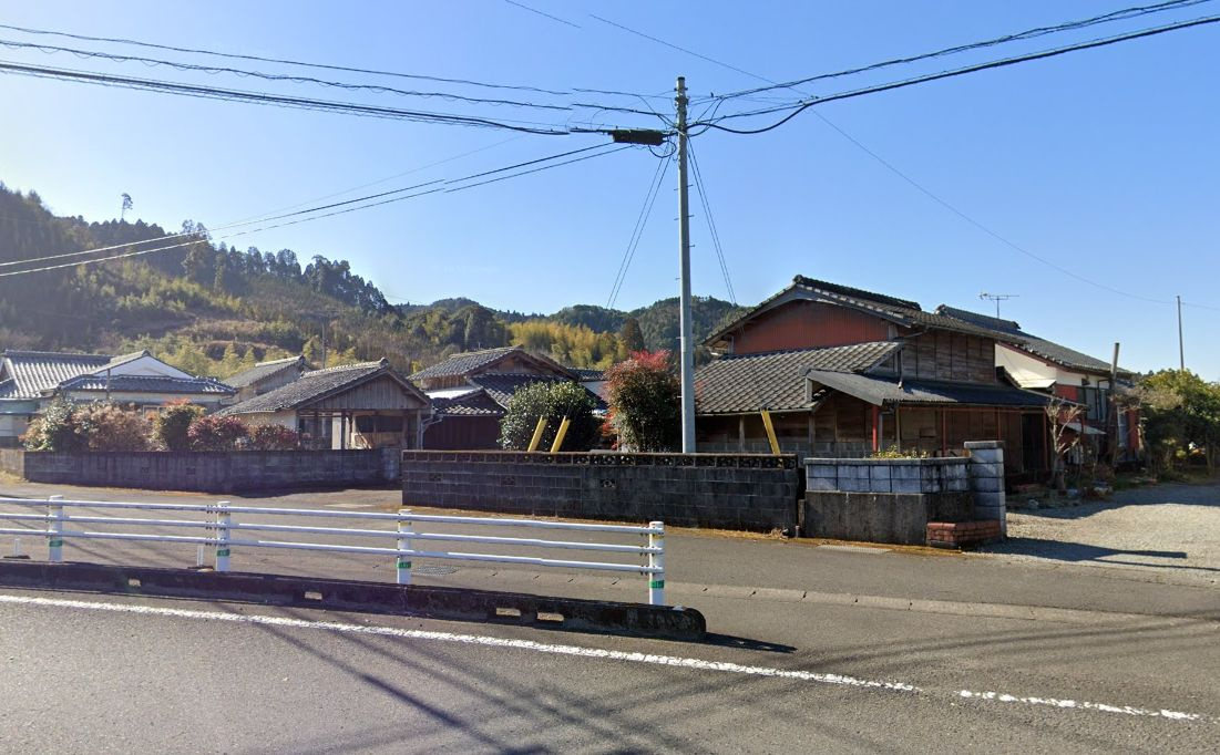 都城市安久町の売地の外観