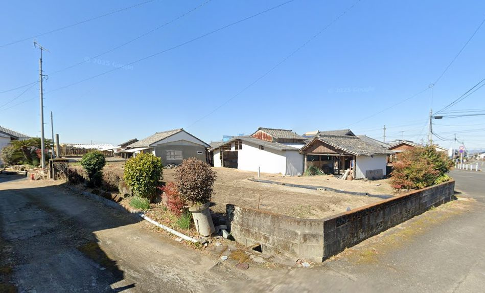 都城市安久町の売地の外観