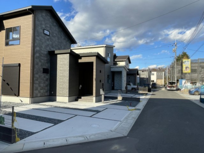 【前面道路含む現地写真】 | 本庄市小島6丁目　新築戸建　全22区画　19号棟
