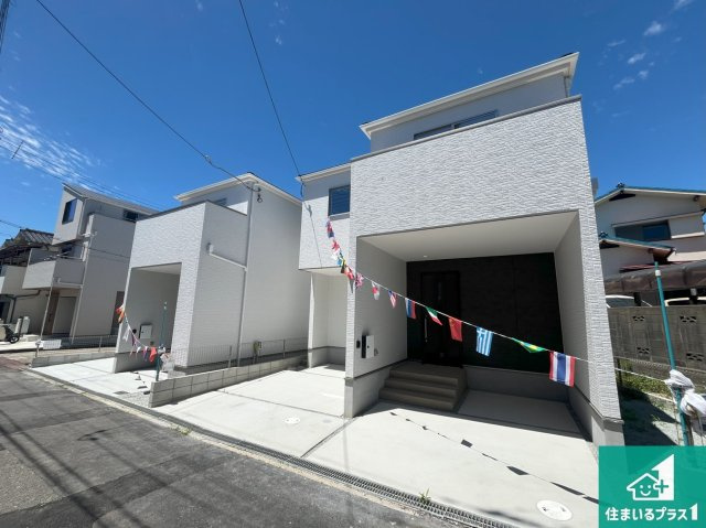 明石市東野町　第1期　新築一戸建ての外観|お客様に長く安心して住んでいだだける事にこだわった家づくり！住んでからのアフターサービスにもしっかりと取り組んでいます！