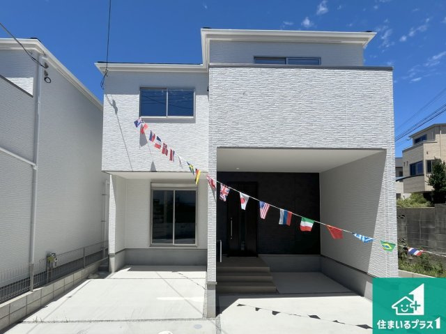 明石市東野町　第1期　新築一戸建ての外観|安心の10年保証！外観を美しく保ち、雨水で汚れを落とします！気になることがありましたら、お気軽にお問い合わせください！