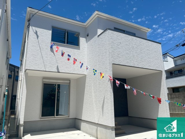 明石市東野町　第1期　新築一戸建ての外観|安心の10年保証！外観を美しく保ち、雨水で汚れを落とします！気になることがありましたら、お気軽にお問い合わせください！