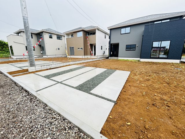 新築　北群馬郡吉岡町9期　3号棟の駐車場|現地写真
