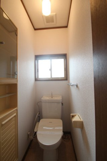 【トイレ】 | N松原貸家 | 1Fのトイレです