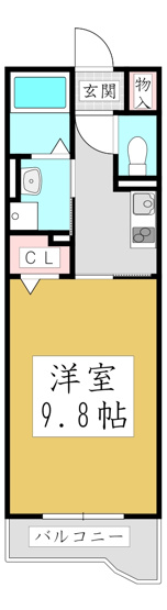 【間取り】 | ランデュール・マキ