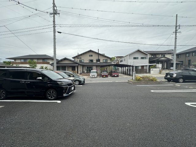 サラナ土橋の駐車場