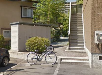 シャーメゾンKのエントランス