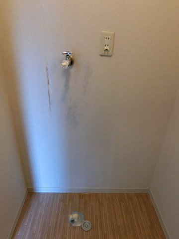 シャーメゾンKの洗面所|洗濯機置場