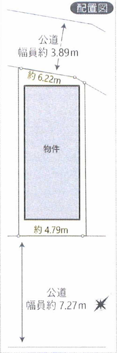 横浜市戸塚区前田町　リフォーム済中古戸建の区画図
