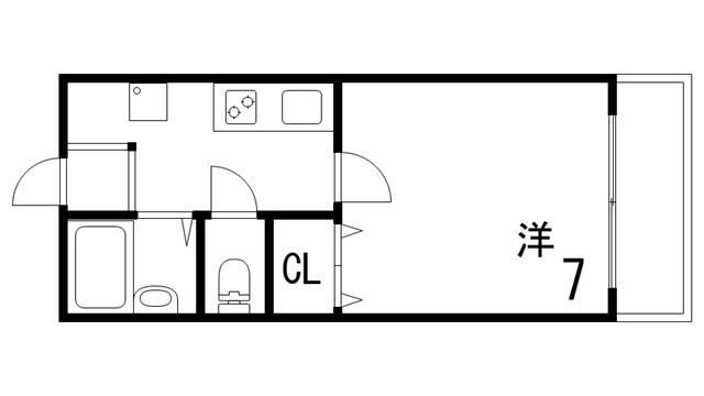 エテュ―ド芦屋川の間取り