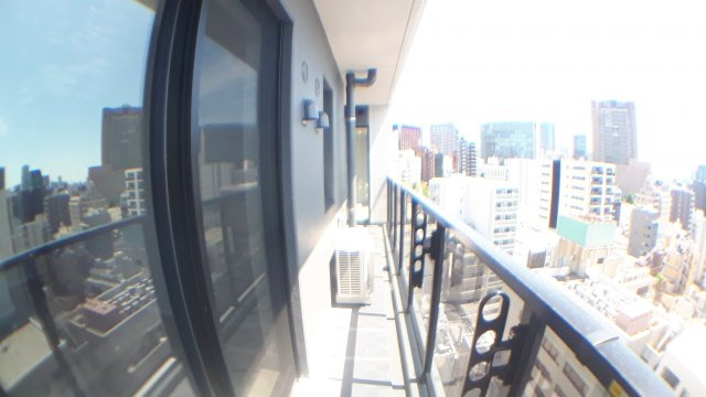 千代田区神田神保町１丁目の賃貸マンションのバルコニー