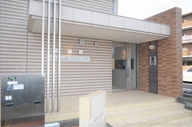 サンリットヴィラⅡのエントランス