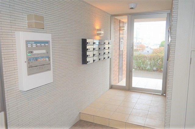 サンリットヴィラⅡのエントランス