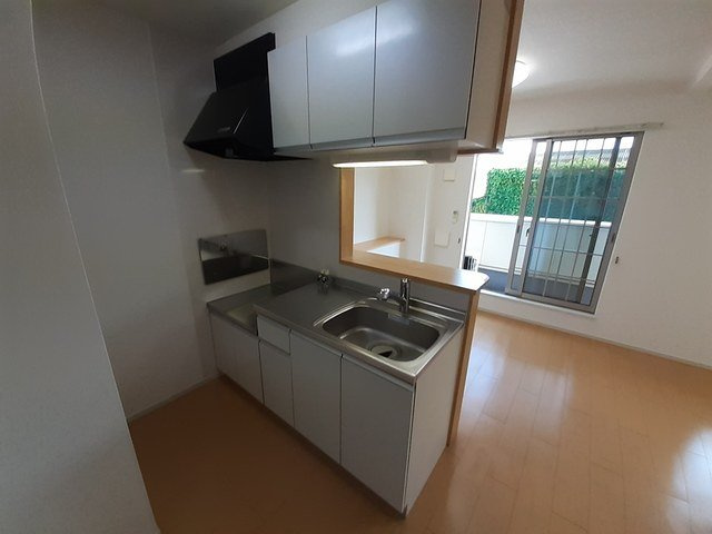 アンソレイエ飾磨　Ⅱ番館のキッチン