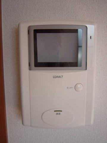 シャン・ド・フルールのセキュリティ|カメラ付インターホン