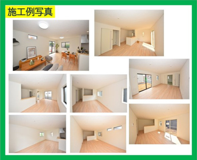 【居間・リビング】 | CGかすみがうら市下稲吉第14【全7棟】 | LDK　■ナチュラルテイストの優しく柔らかい色使いのフローリングが素敵なリビングですね