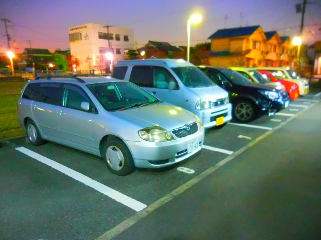 レントリッヒの駐車場