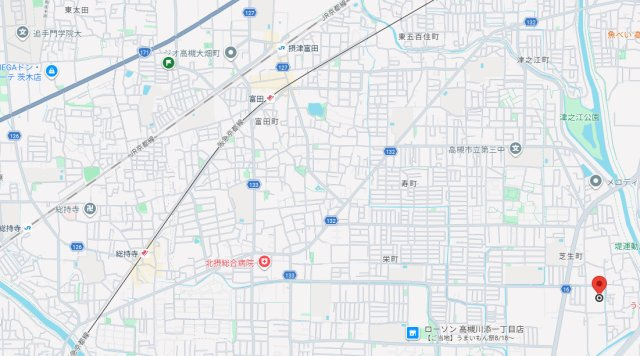 レントリッヒの地図