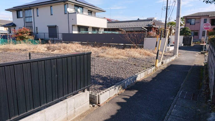 美濃加茂市古井町・土地の外観