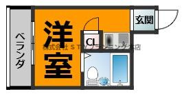 仲介手数料０円！ハートイン大針の間取り