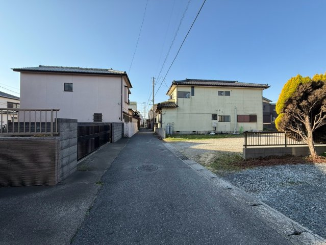 銚子市内浜町　中古戸建の前面道路含む現地写真