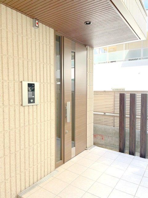 ハイムのエントランス