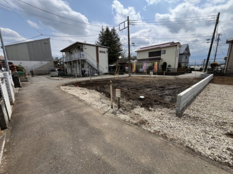 祝：成約済み　八王子市　川口町　新築戸建て　２４ー３期の前面道路含む現地写真|～仲介手数料無料☆八王子ひなた不動産～　八王子市川口町　新築戸建て