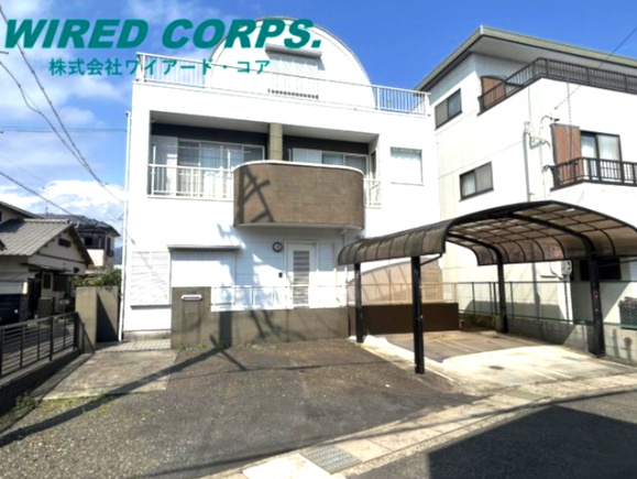 葵区新伝馬3丁目 3階建インナーガレージ付中古戸建の外観