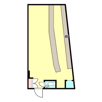 【間取り】 | 新道すぐの東門街のスナック・バー向き物件