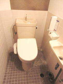 【トイレ】 | 新道すぐの東門街のスナック・バー向き物件 | トイレ（残置物）