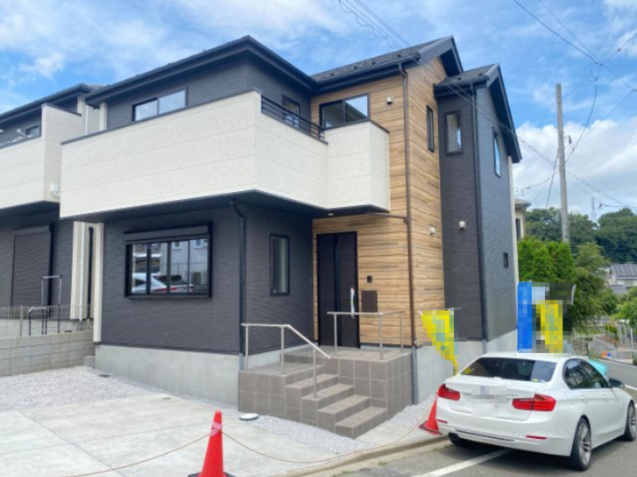 祝：成約済み　八王子市　小比企町　新築戸建て　３期の外観|～仲介手数料無料☆八王子ひなた不動産～　八王子市小比企町　新築戸建て