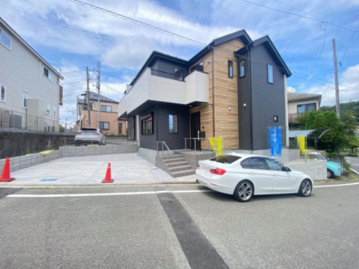 祝：成約済み　八王子市　小比企町　新築戸建て　３期の外観|～仲介手数料無料☆八王子ひなた不動産～　八王子市小比企町　新築戸建て