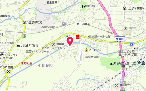 祝：成約済み　八王子市　小比企町　新築戸建て　３期の地図|～仲介手数料無料☆八王子ひなた不動産～　八王子市小比企町　新築戸建て