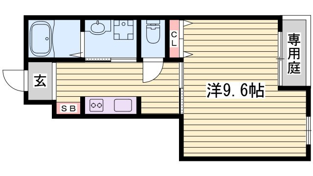 クレシアⅢの間取り