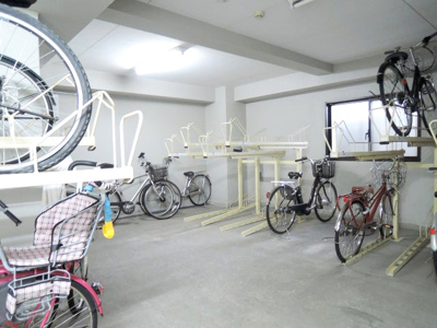 【駐輪場】 | カインドステージ横浜台町 | 敷地内駐輪場です。