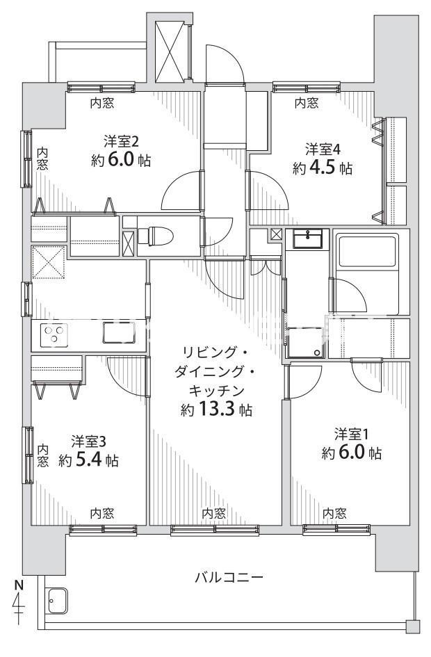 ダイアパレス香里園ブライトスクエアの間取り|間取り図はいかがですか？ご希望を叶える間取りですか？リビングの広さは？水回りの位置は？カウンターキッチン？など色々な情報が集約されています。弊社ではリフォームなどのご相談も承っております。