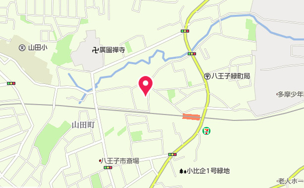 祝　成約済み　八王子市　緑町　新築戸建て　２期の地図|～仲介手数料無料☆八王子ひなた不動産～　八王子市緑町　新築戸建て