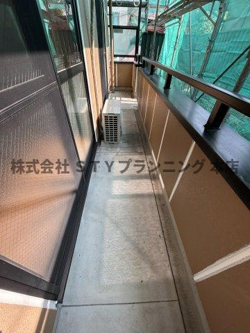 仲介手数料０円！ボヌール岩崎台A棟のバルコニー