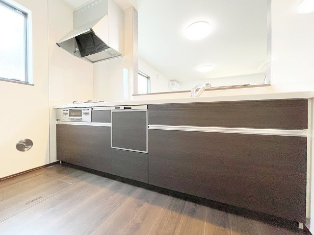 伊達市箱崎字布川　CLEIAS TOWN　のキッチン